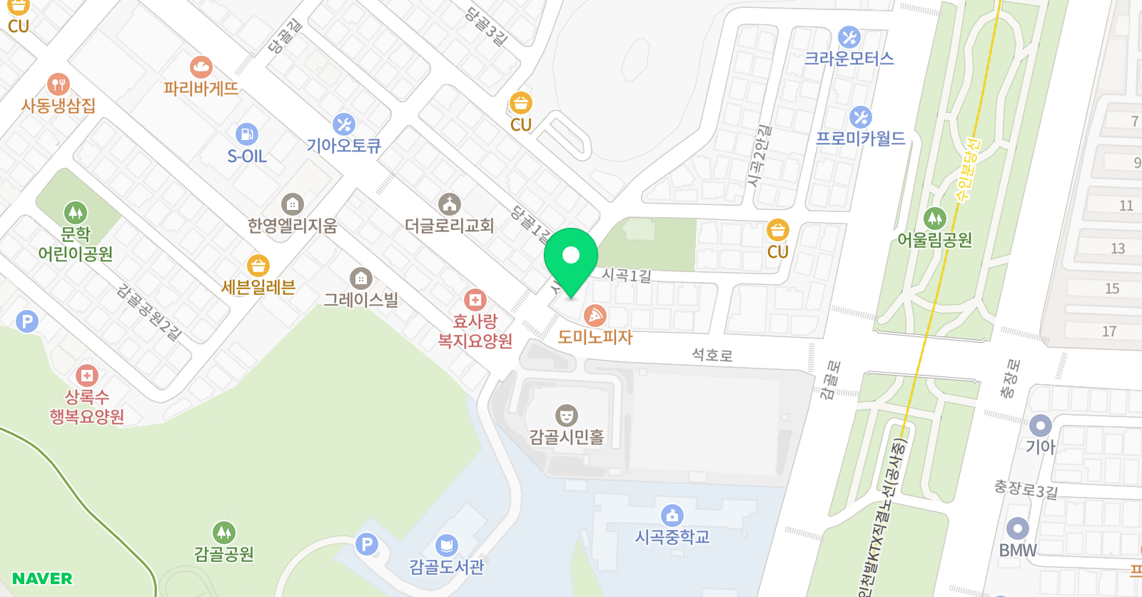 최강 학원 위치