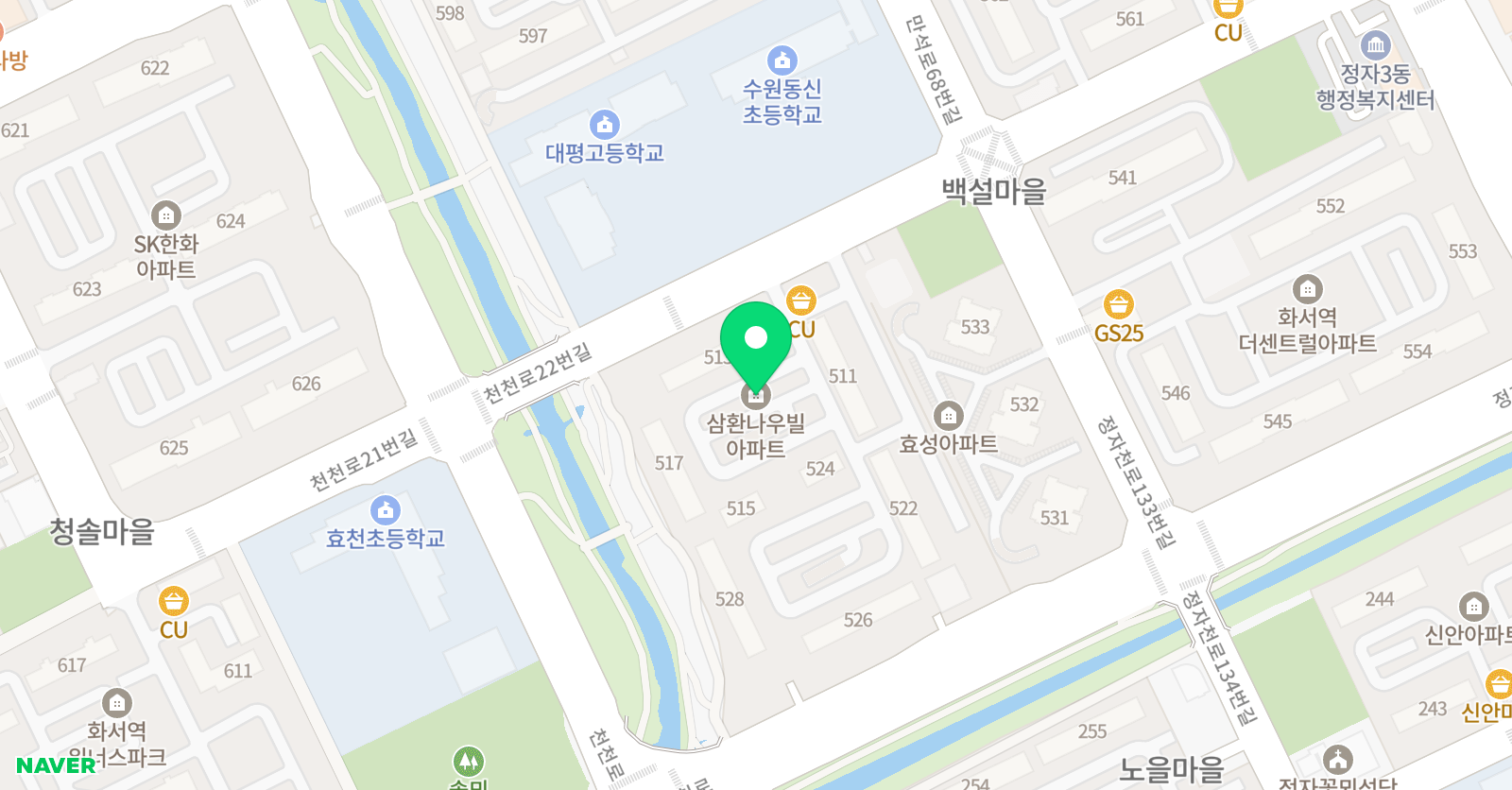 트윈클 영어공부방 위치