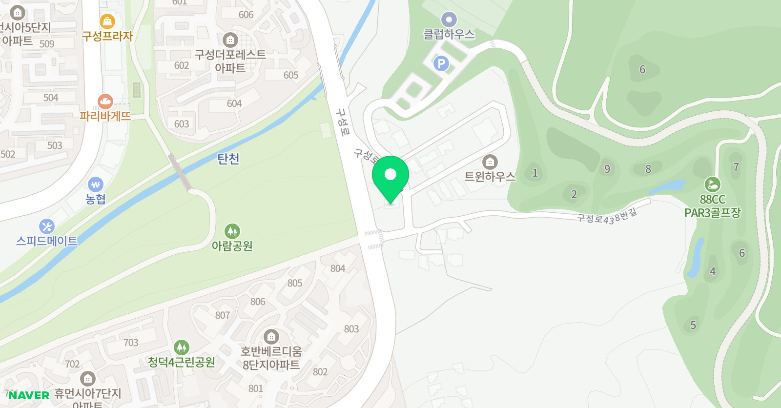 팡세 어학원 위치