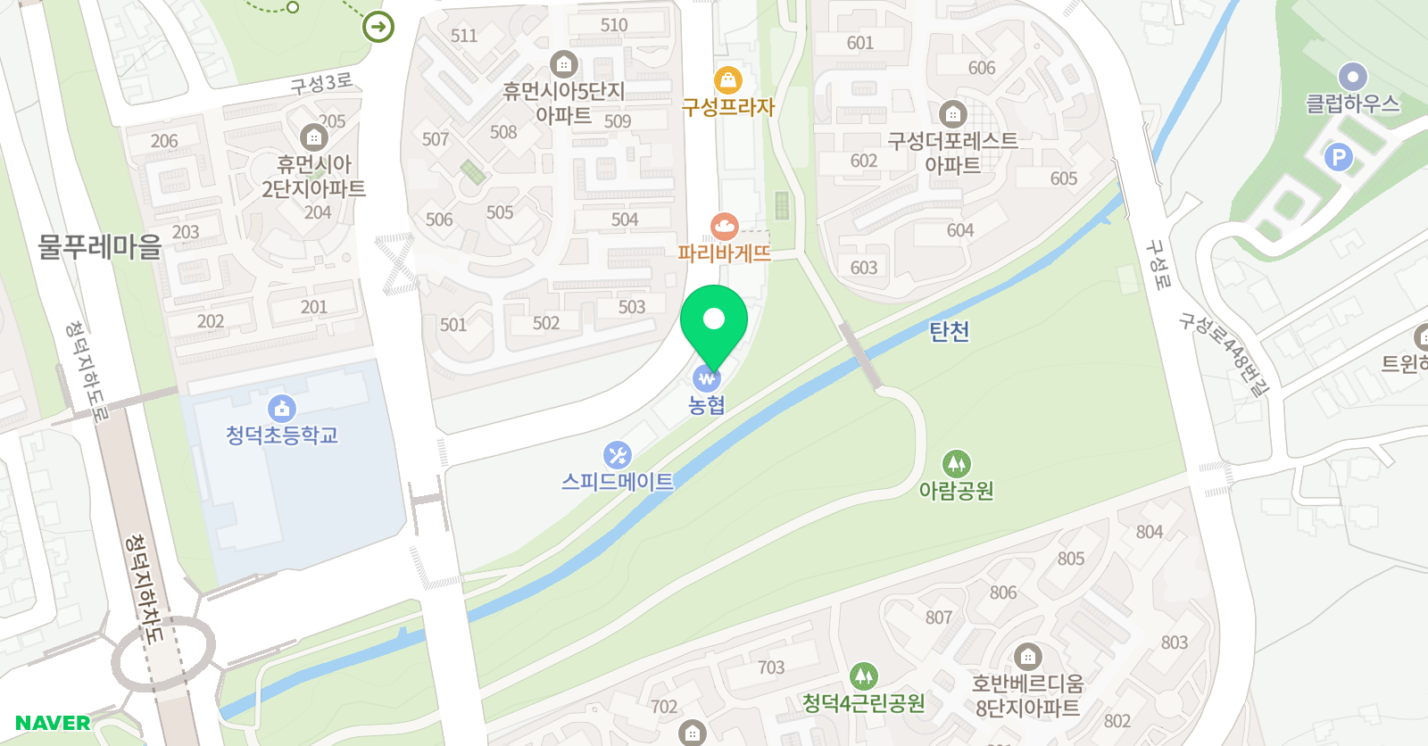 제이와이 잉글리쉬 아카데미 학원 위치