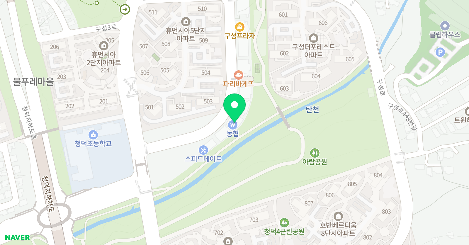 제우스 영수학원 위치