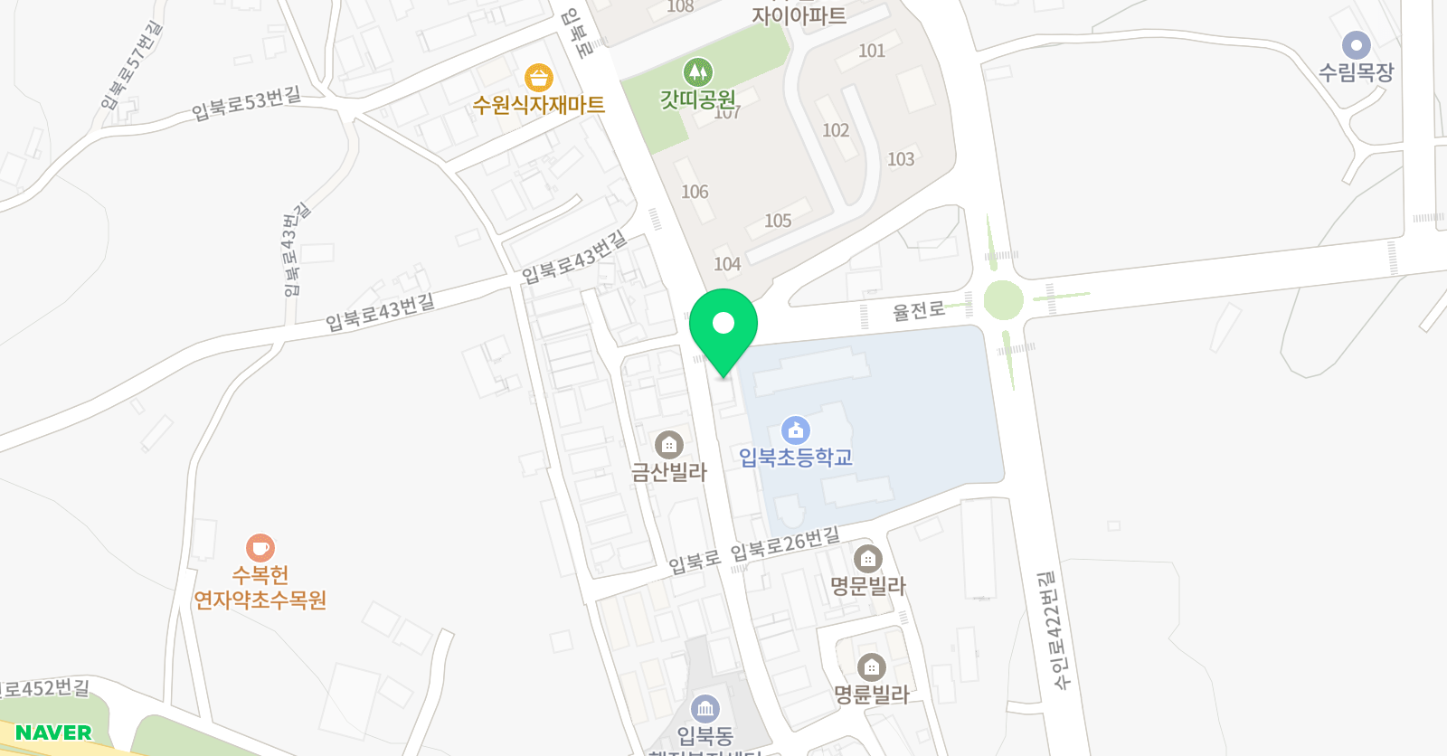 비상 영어 리시아이입 북학원 위치
