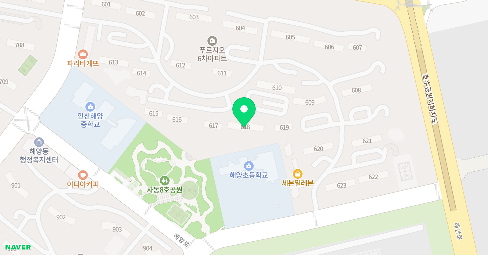 미래엔 영어수학 해양교실 위치