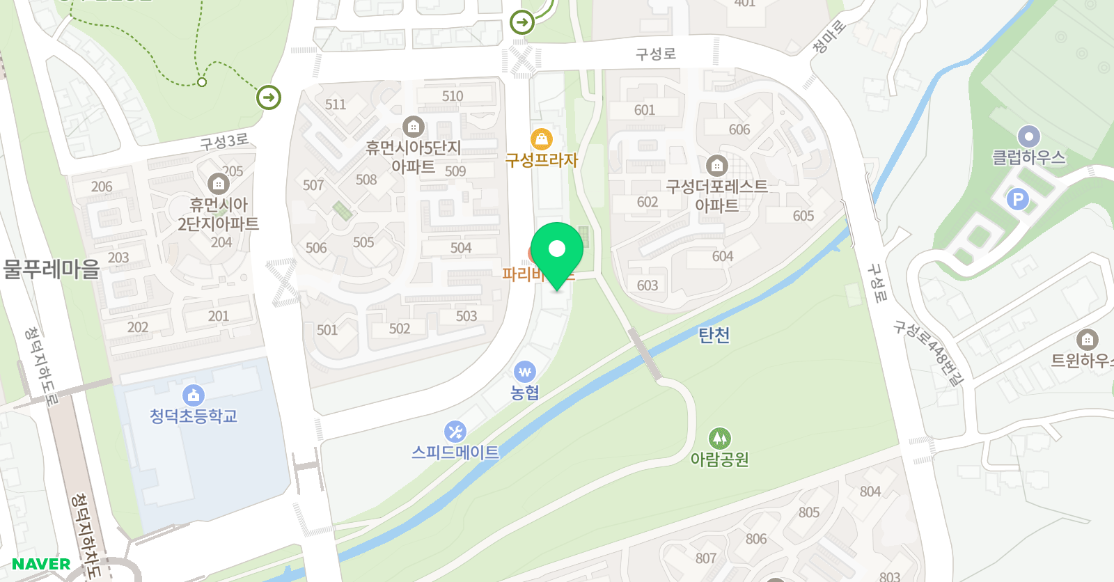에이플러스 영수학원 위치