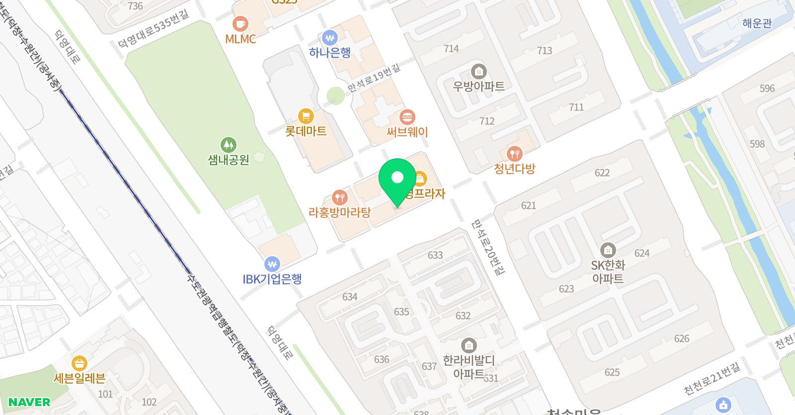 켈리3시간 영수학원 위치