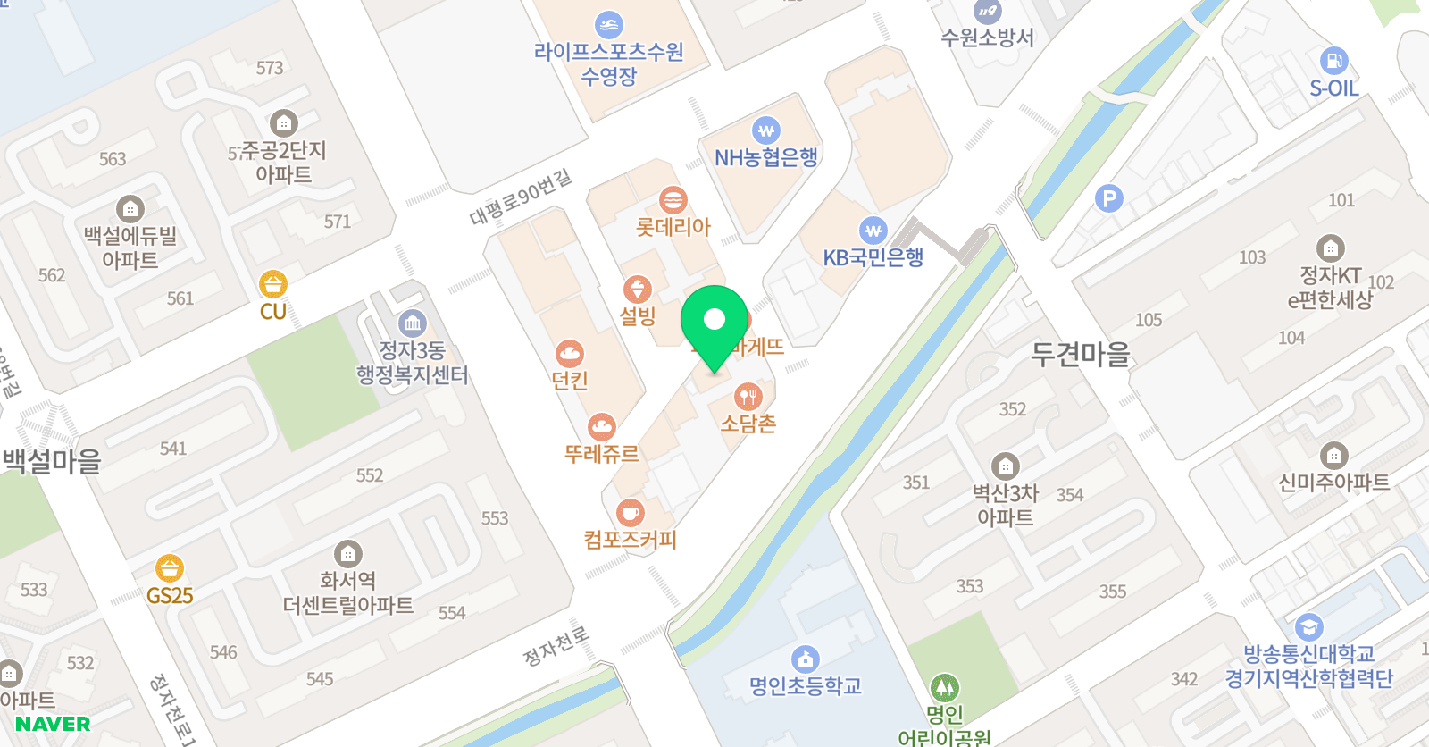 디랩코딩학원 수원캠퍼스 위치