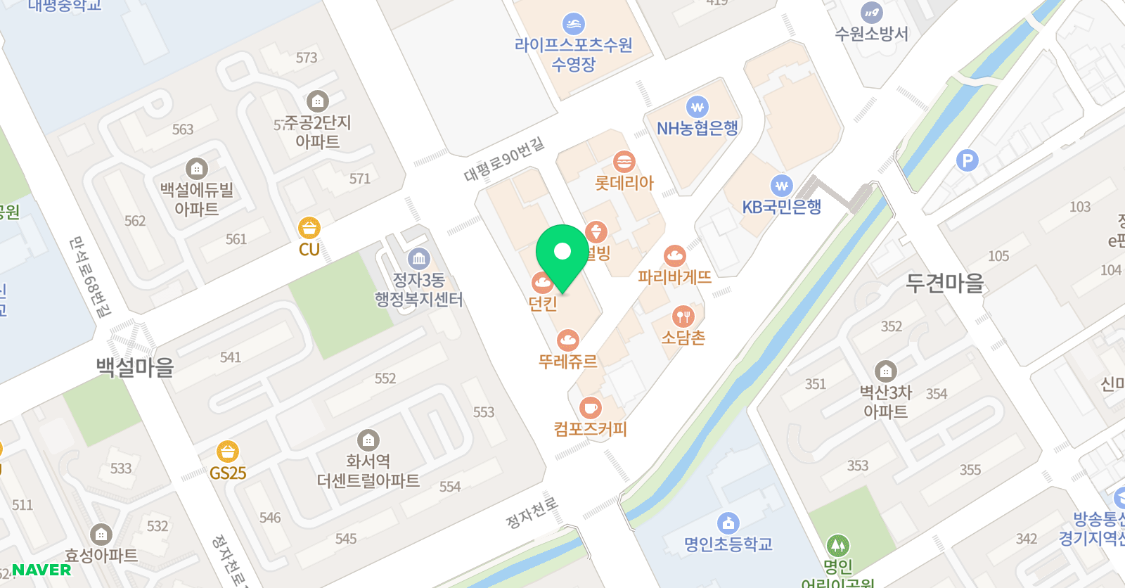 파이 수학학원 위치