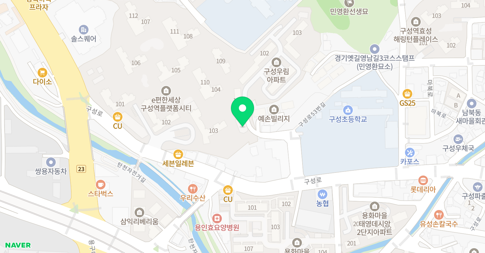 홍익 미술 위치