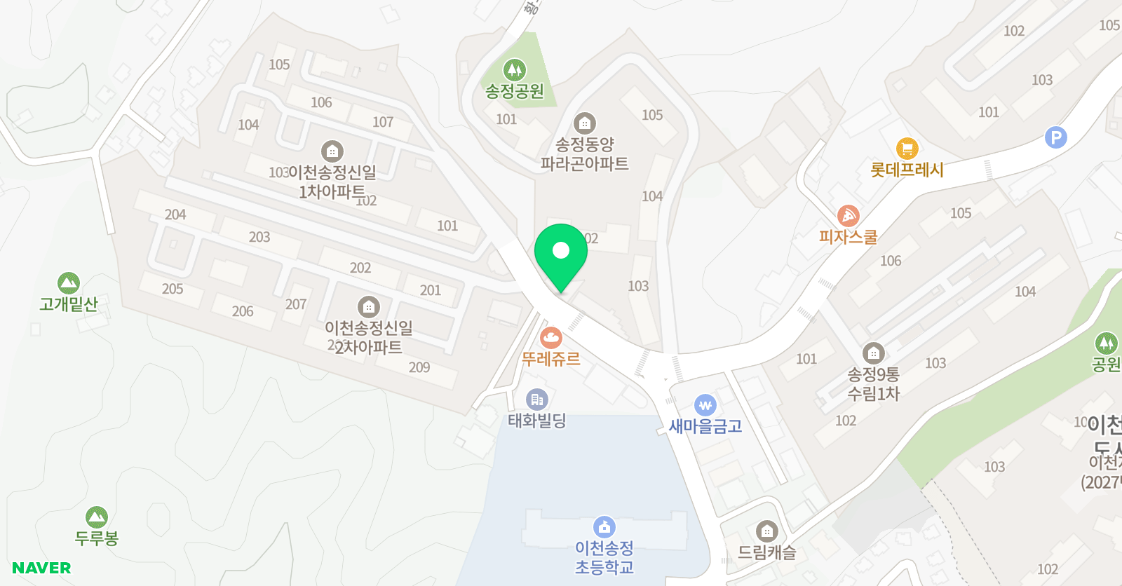 베스트클래스153 보습학원 위치