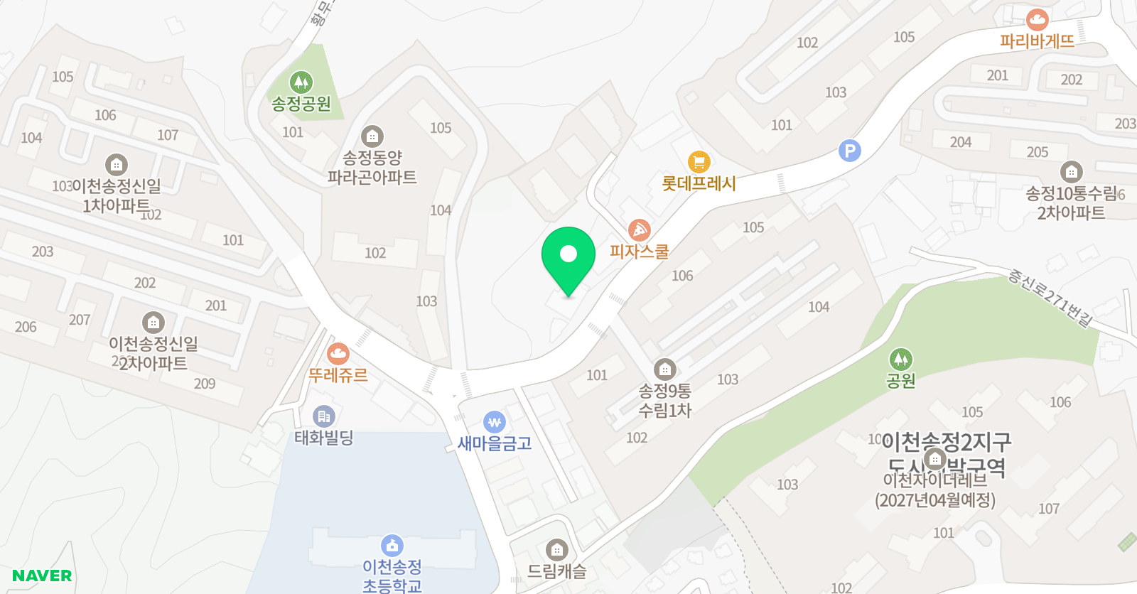 혜담 미술학원 위치