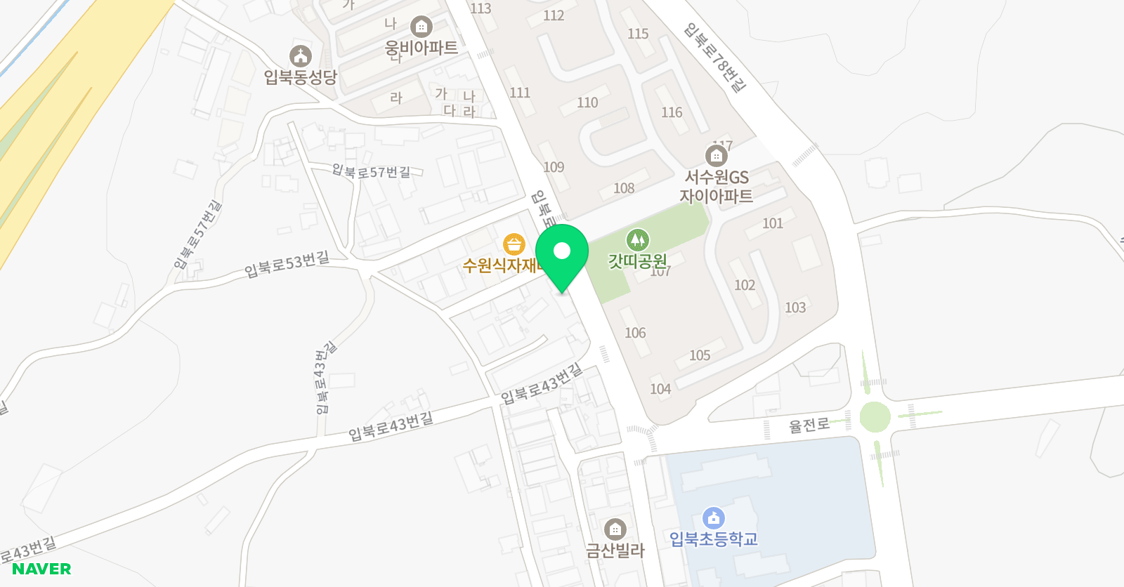 아카데미창 논술전과목학원 위치