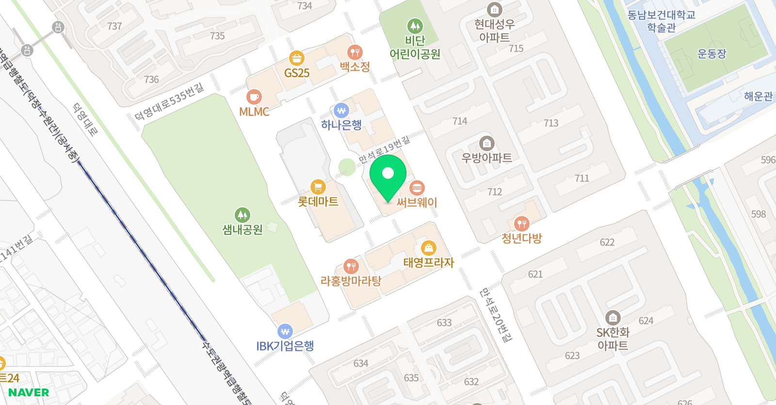 수원아이엠미술학원 위치
