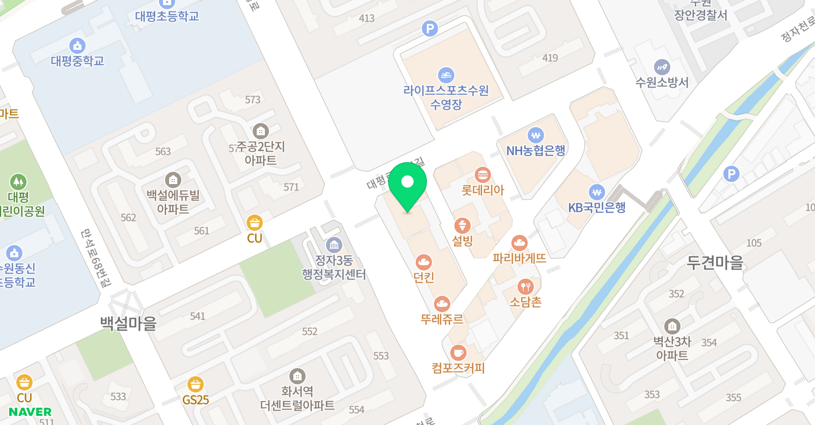 장안리케이온 위치