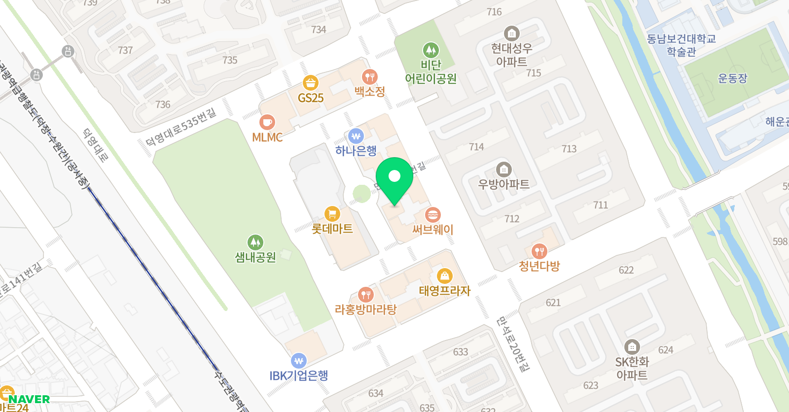 점프스쿨 음악줄넘기 천천센터 위치