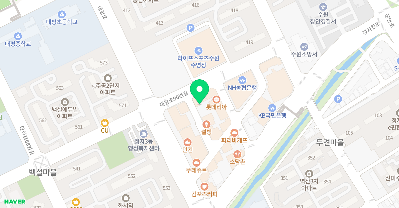 수음악학원 위치