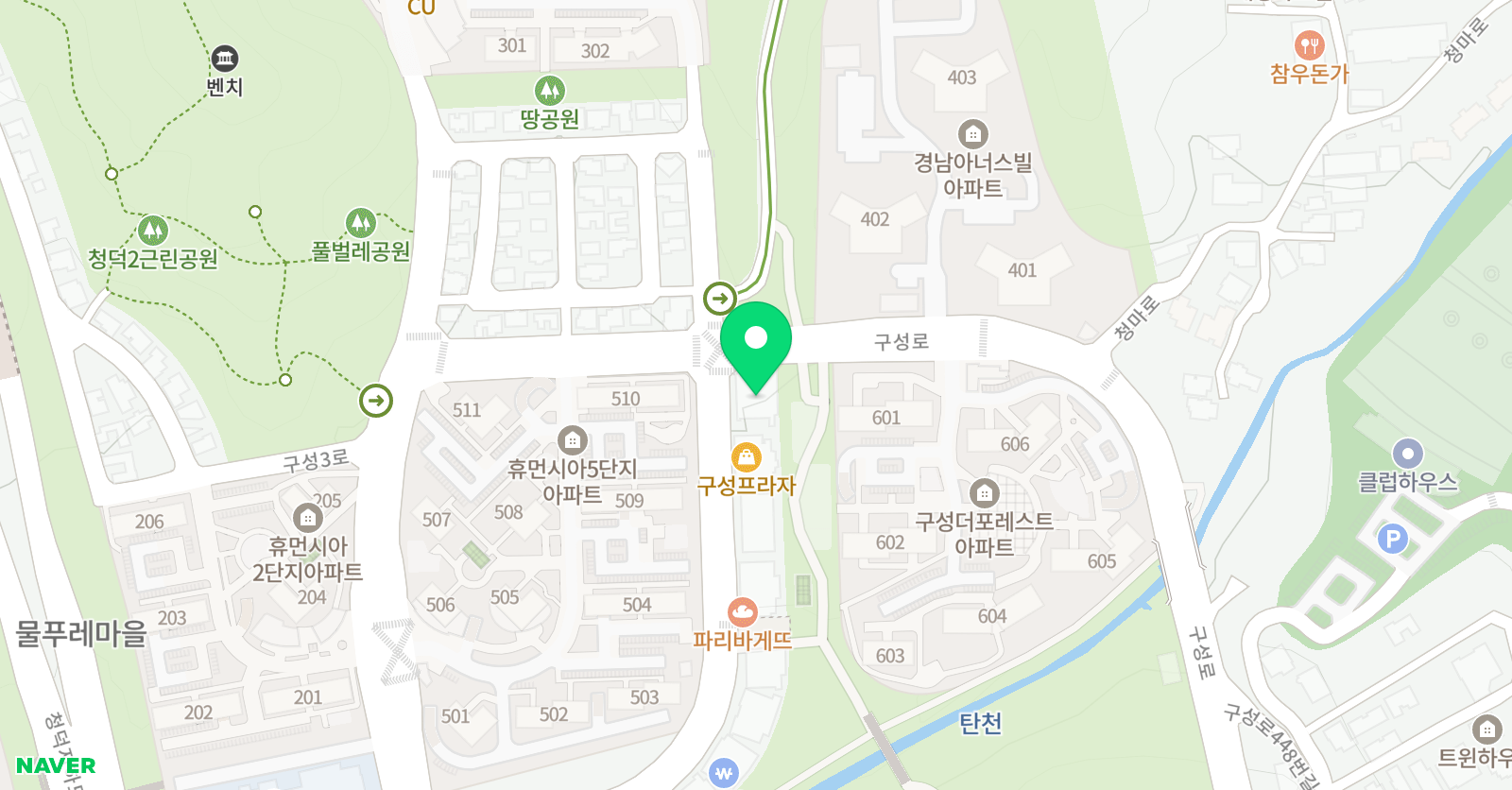 1대1 수학코치학원 위치