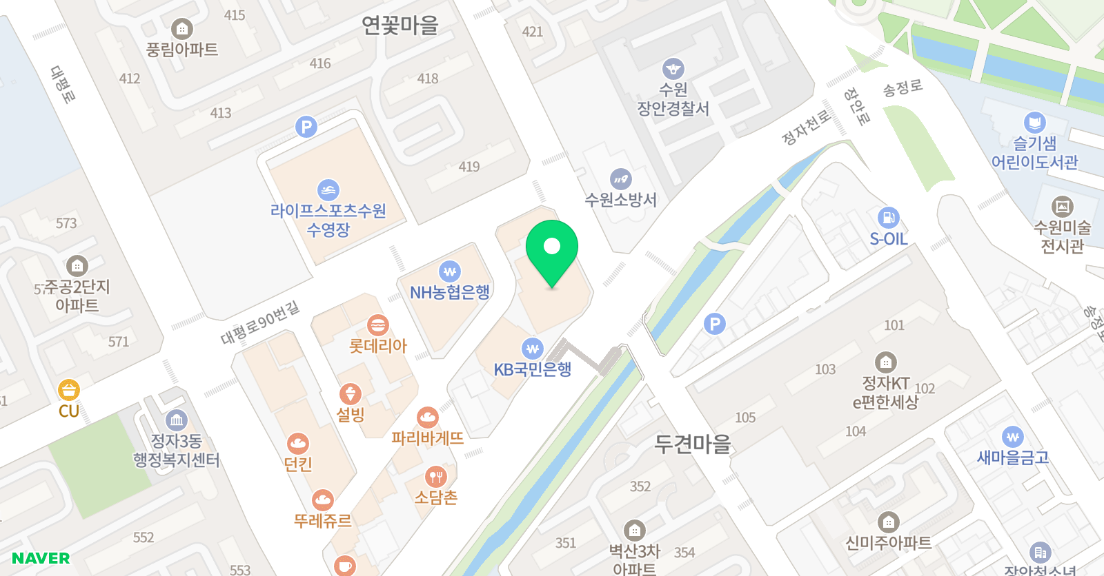 멘토 수학학원 위치