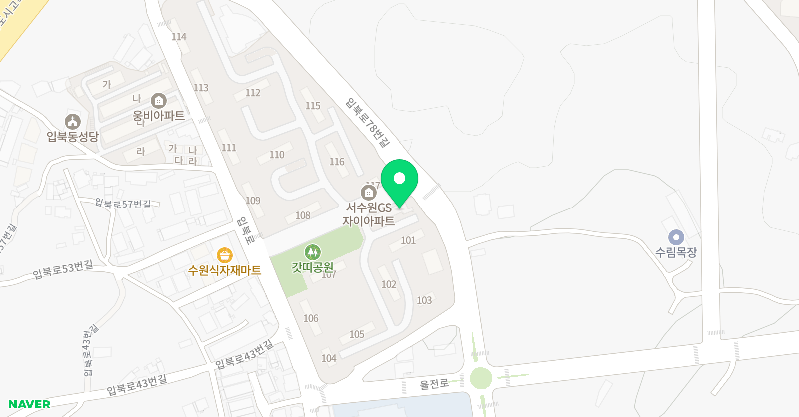 입북도미넌트 음악학원 위치
