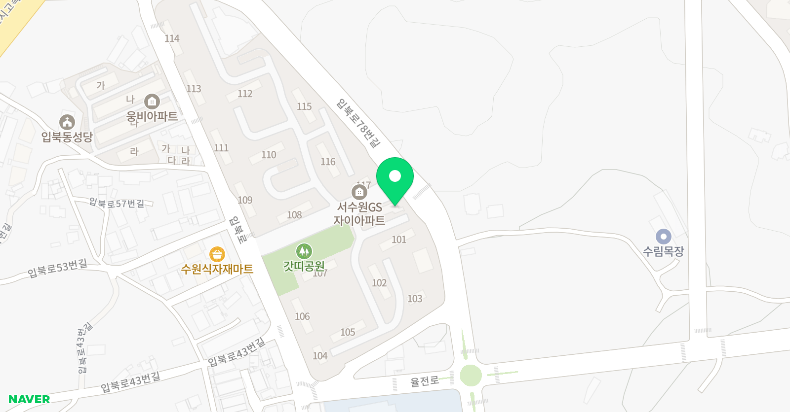 경희대석사 천하무적 태권도 위치