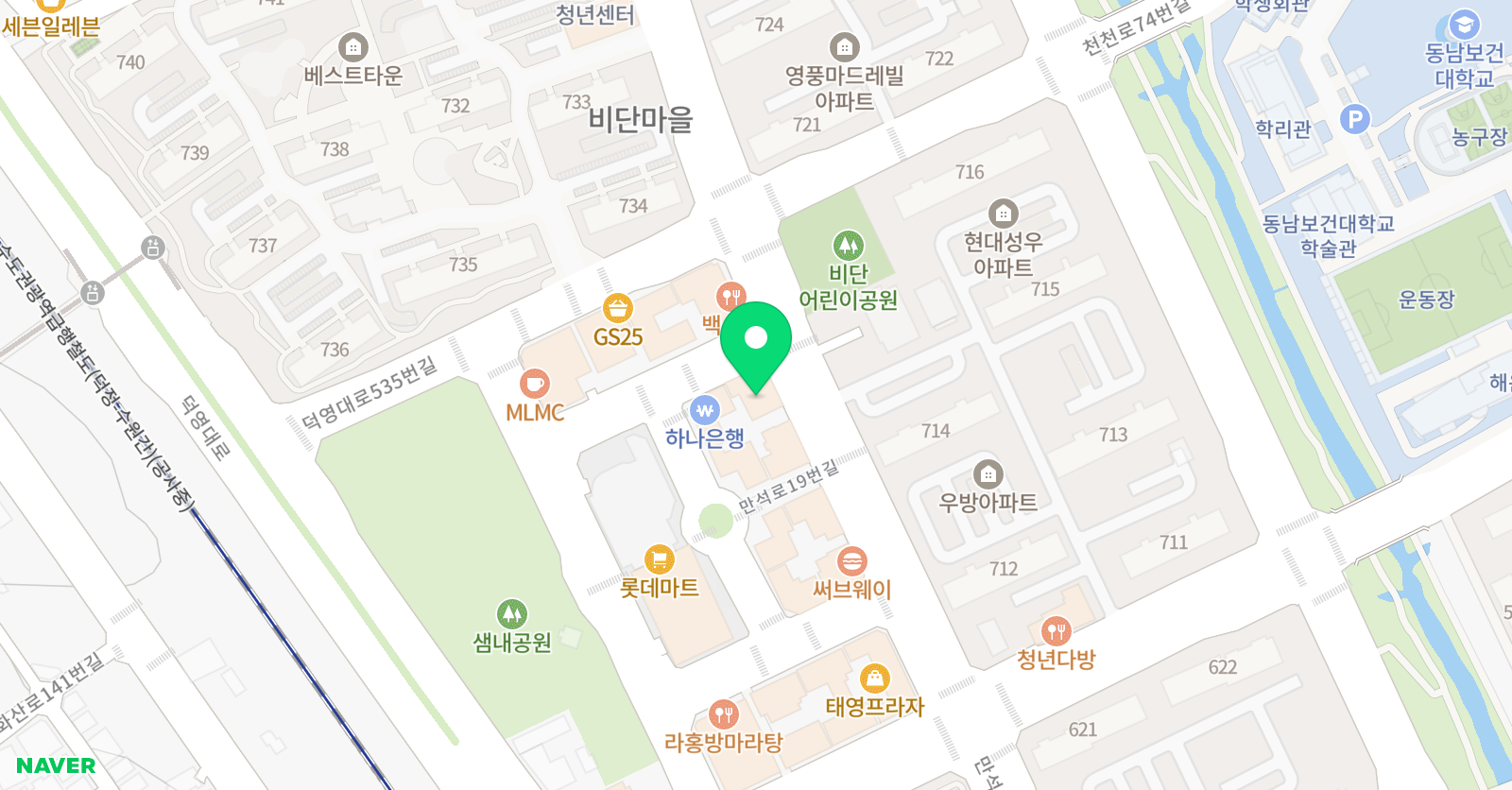 벙글다벙글다 학원 위치