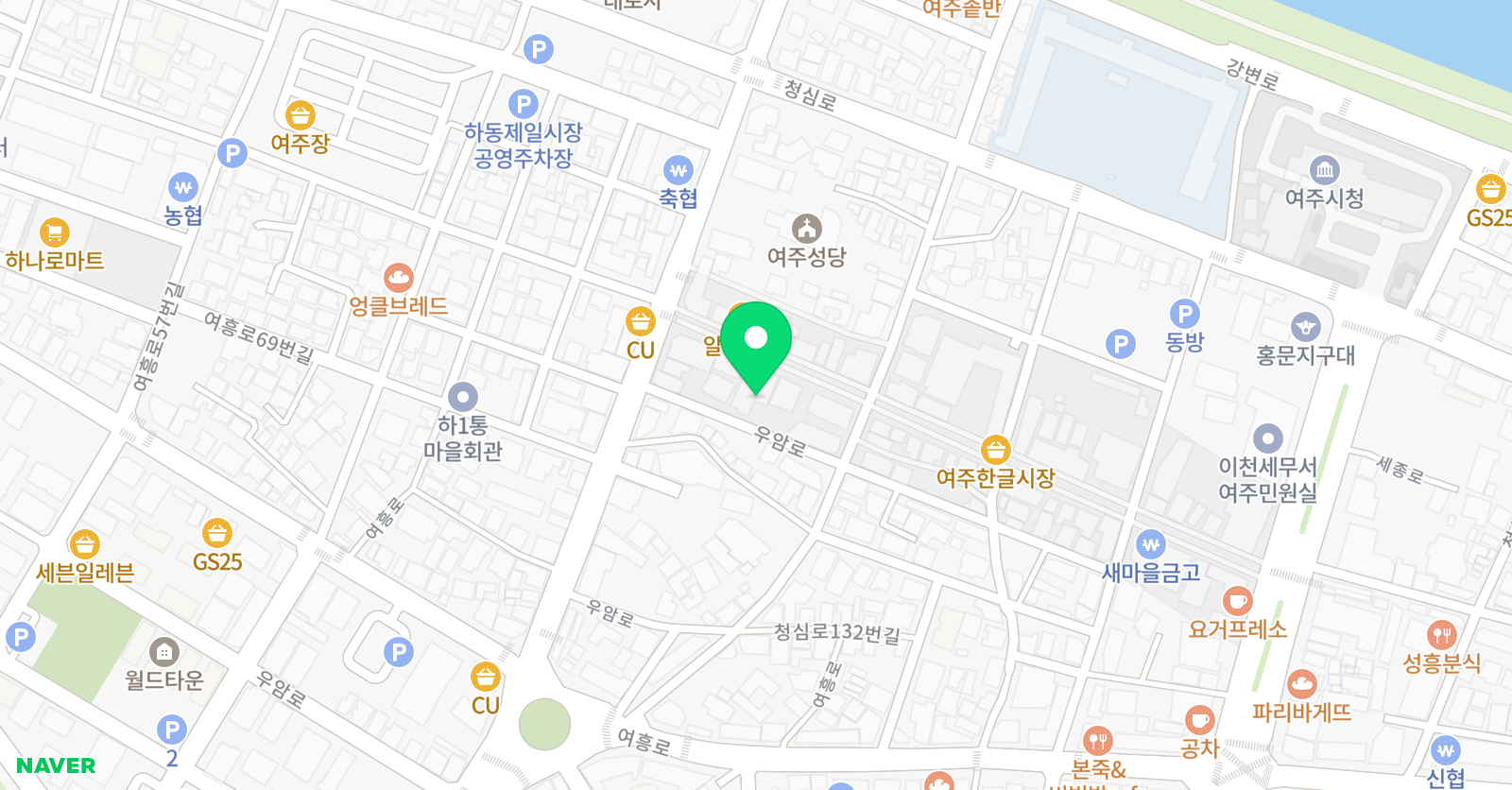 유앤아이 학원 위치