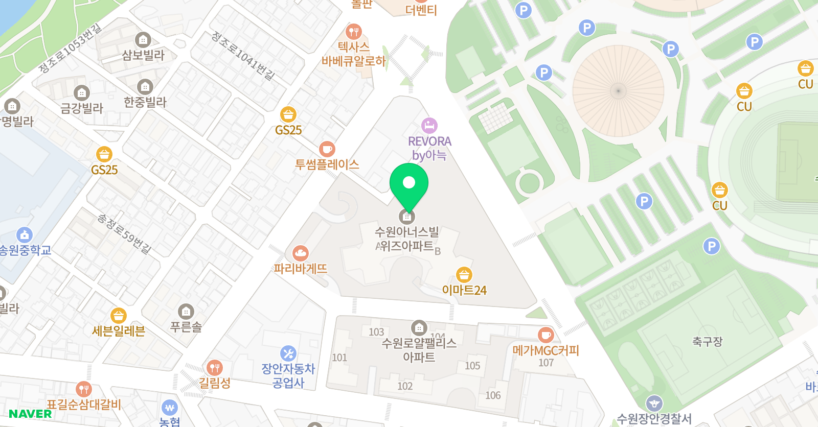 솔루니 논술교습소 송죽 위치
