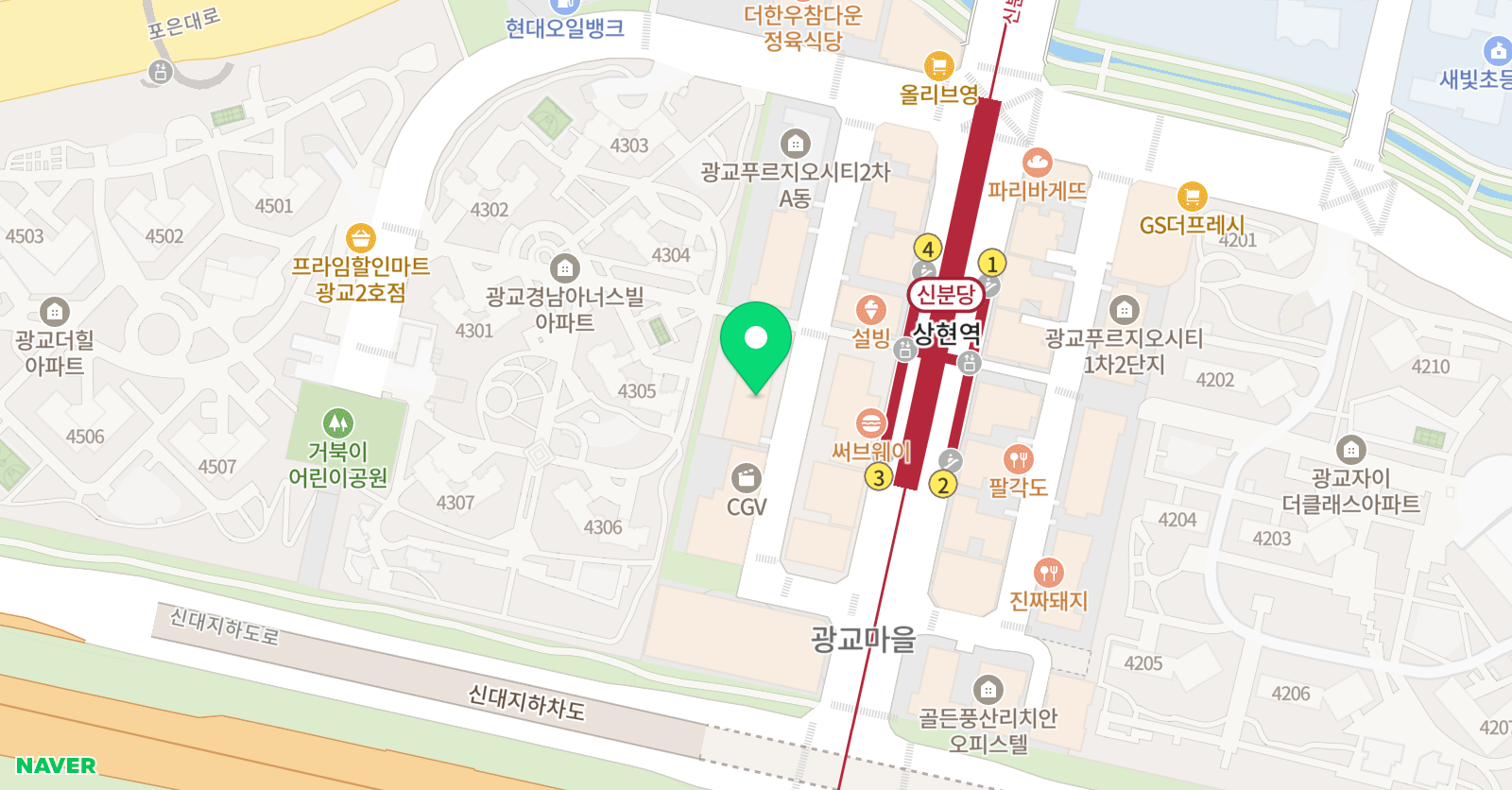 에이치투엠 수학교습소 위치