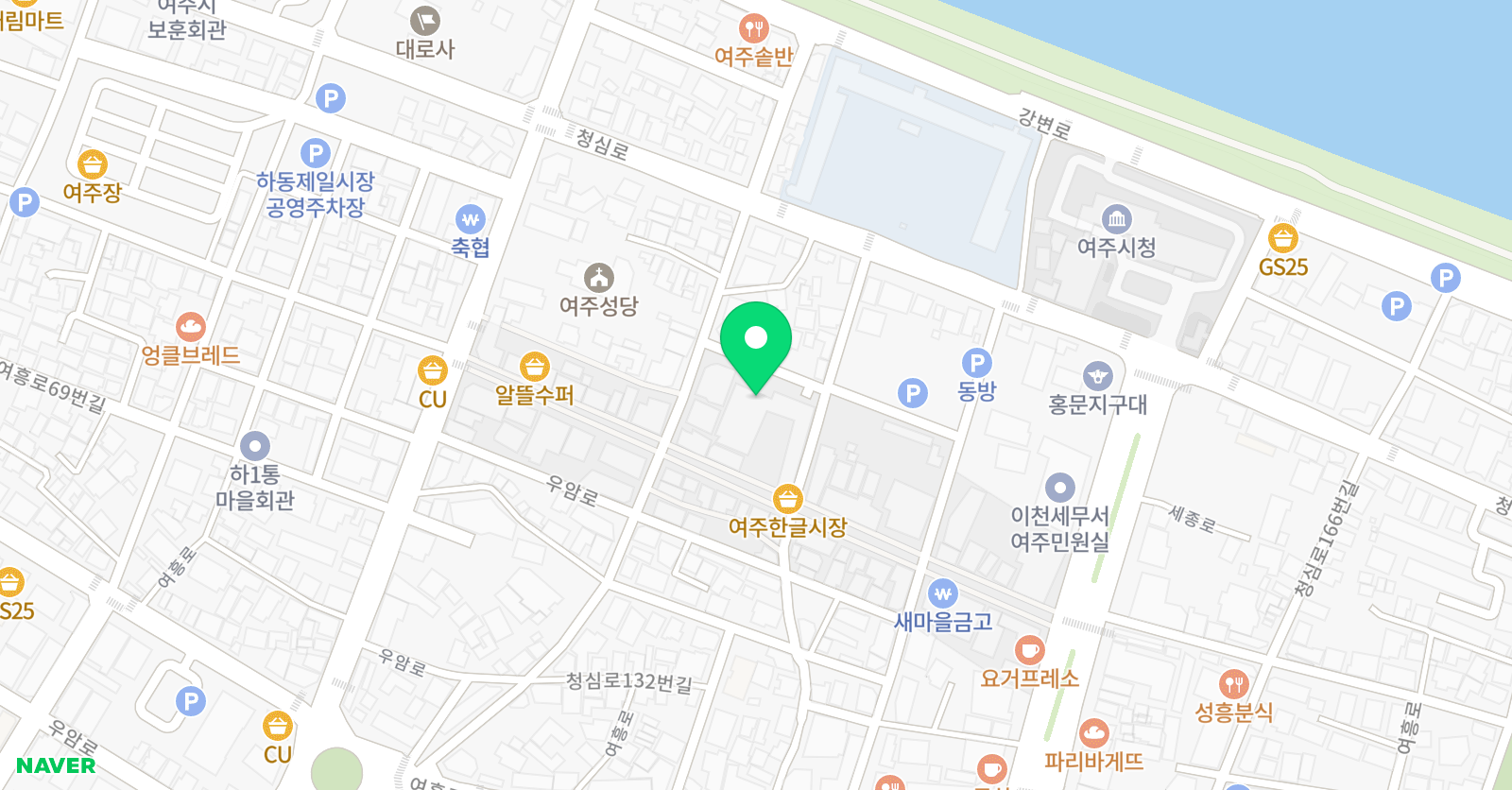 이스턴 학원 위치