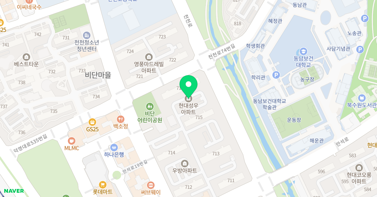 예담 음악학원 위치
