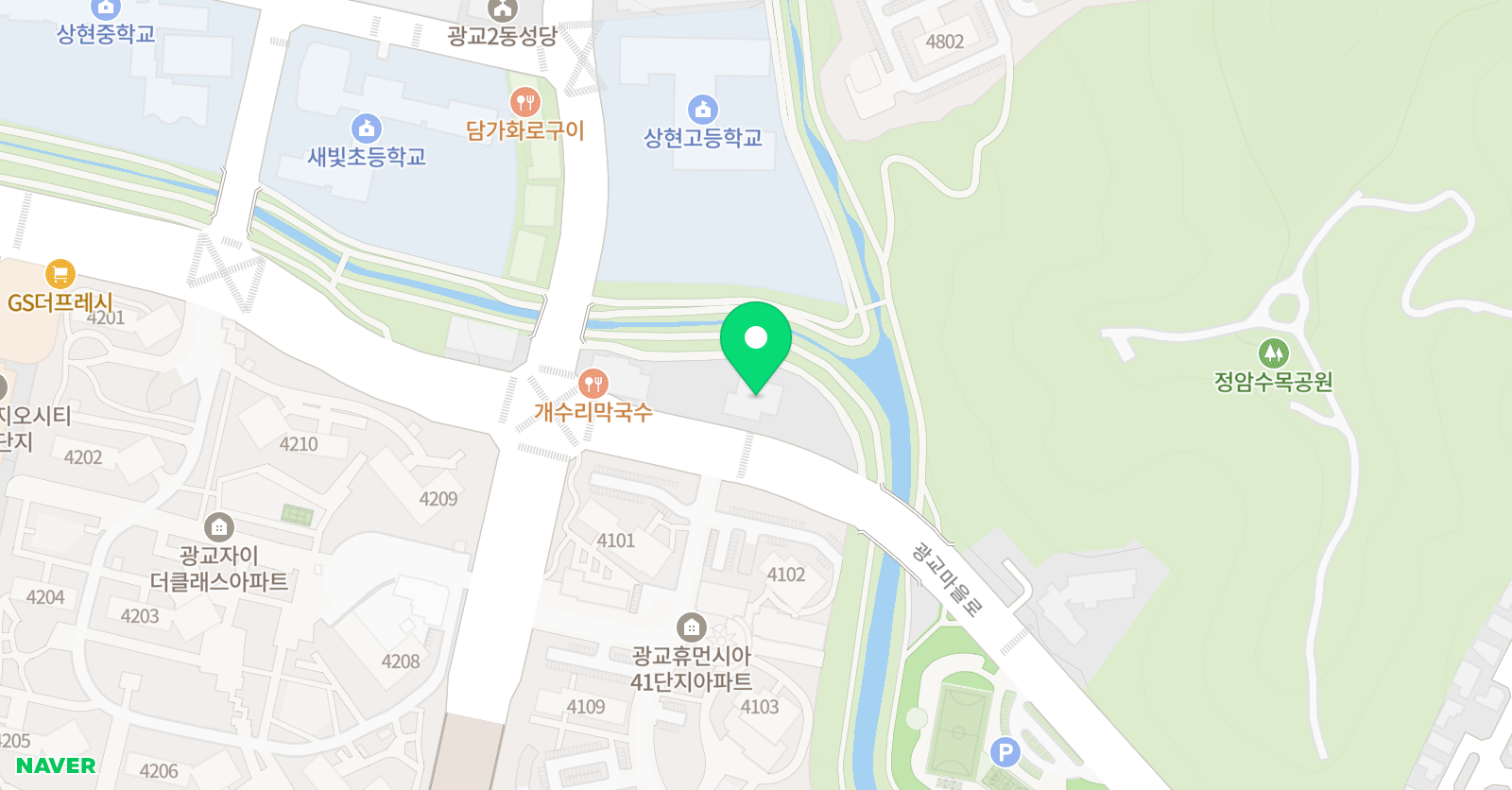 처음 태권도장 위치