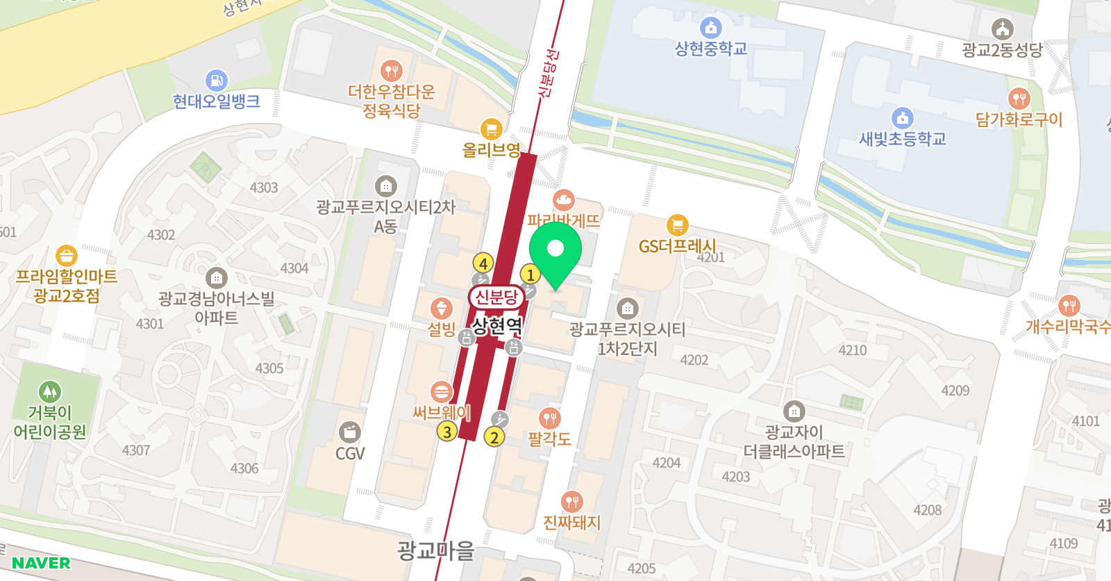 제이앤제이 영어학원 위치