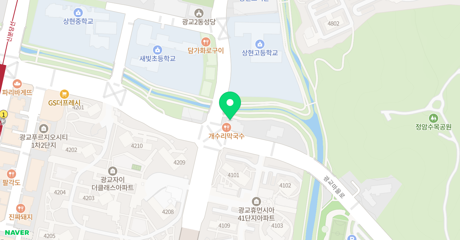 그림공간 미술교습소 위치
