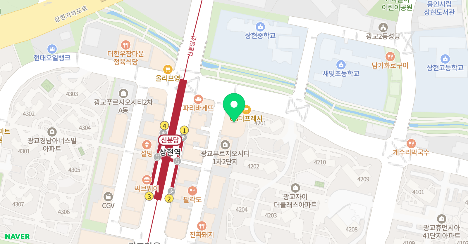 랑폴댄스 위치