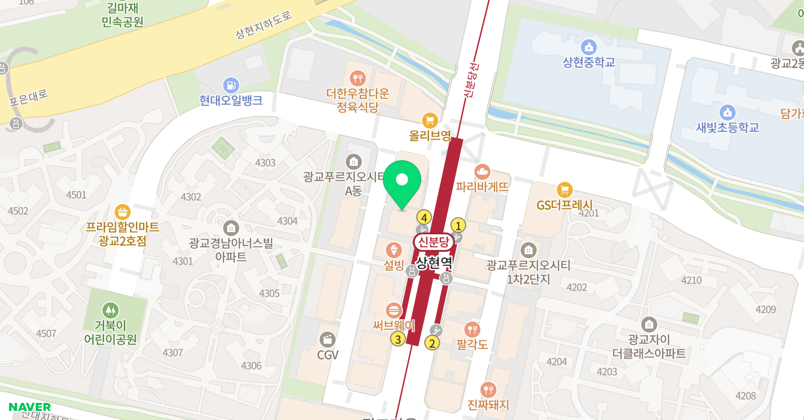 레오 수학학원 위치