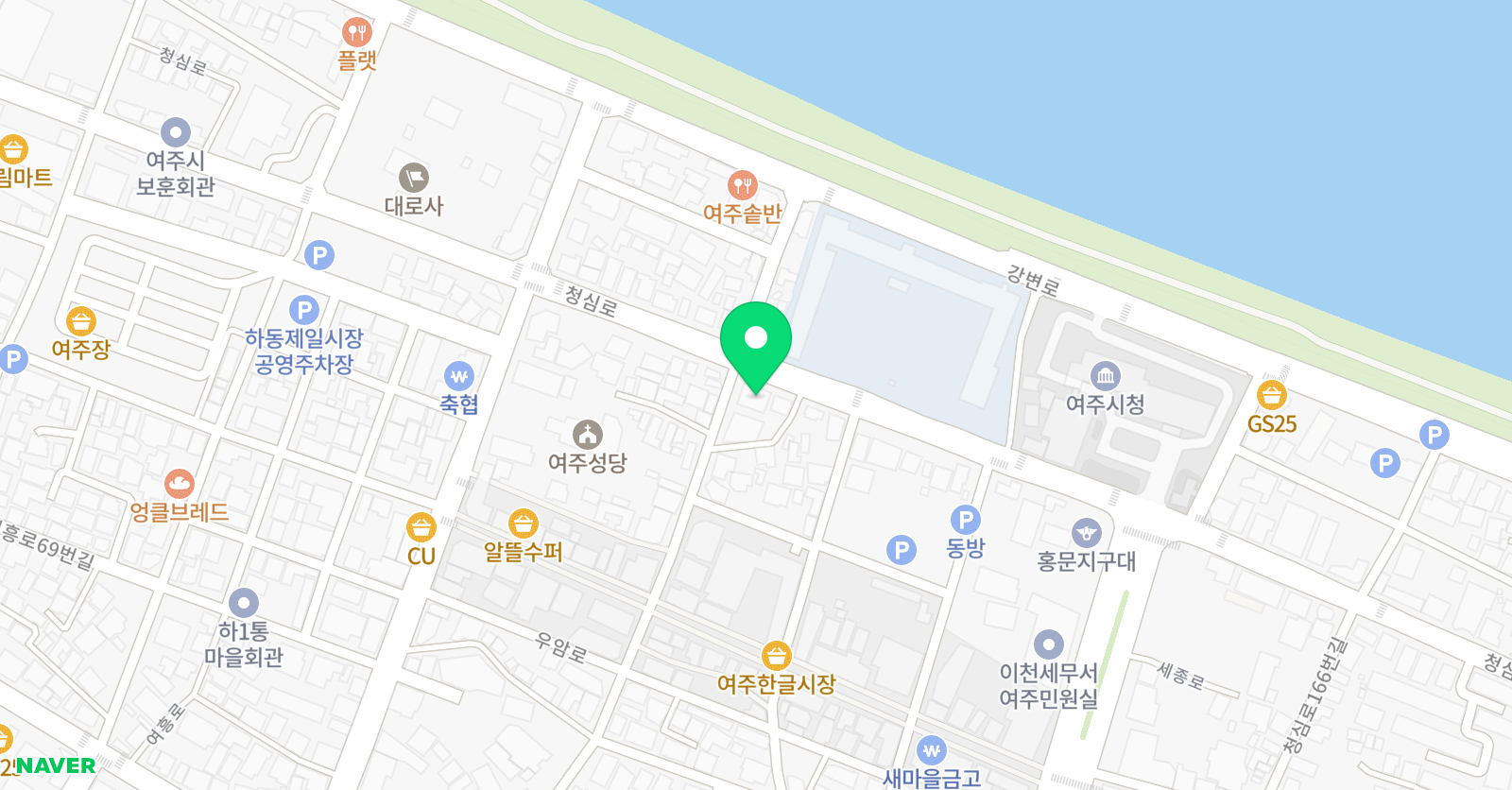 샘 수학학원 위치