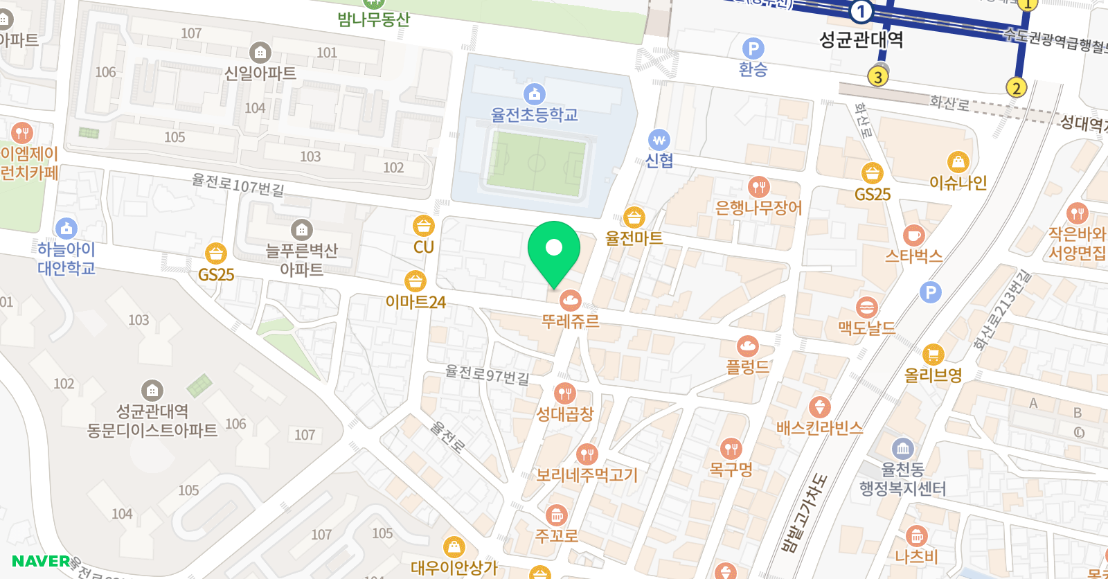 아리아 음악학원 위치