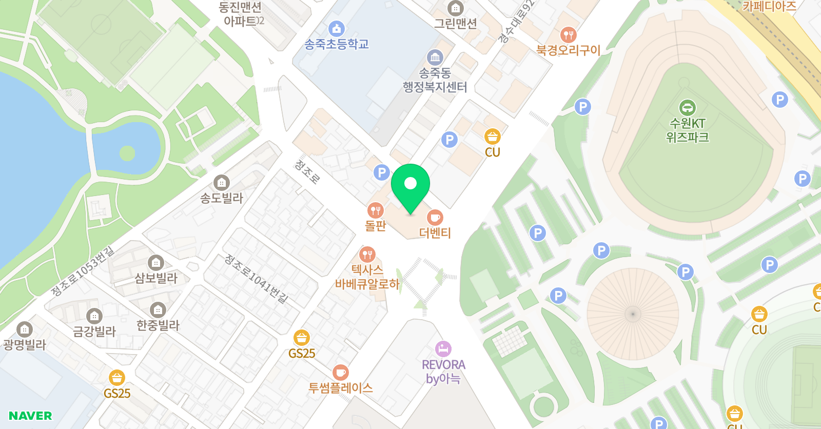 플랜비스포츠 축구클럽 위치