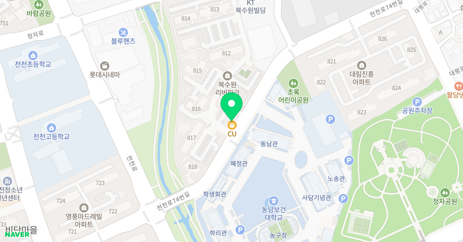 칸타빌레 피아노음악교습소 위치
