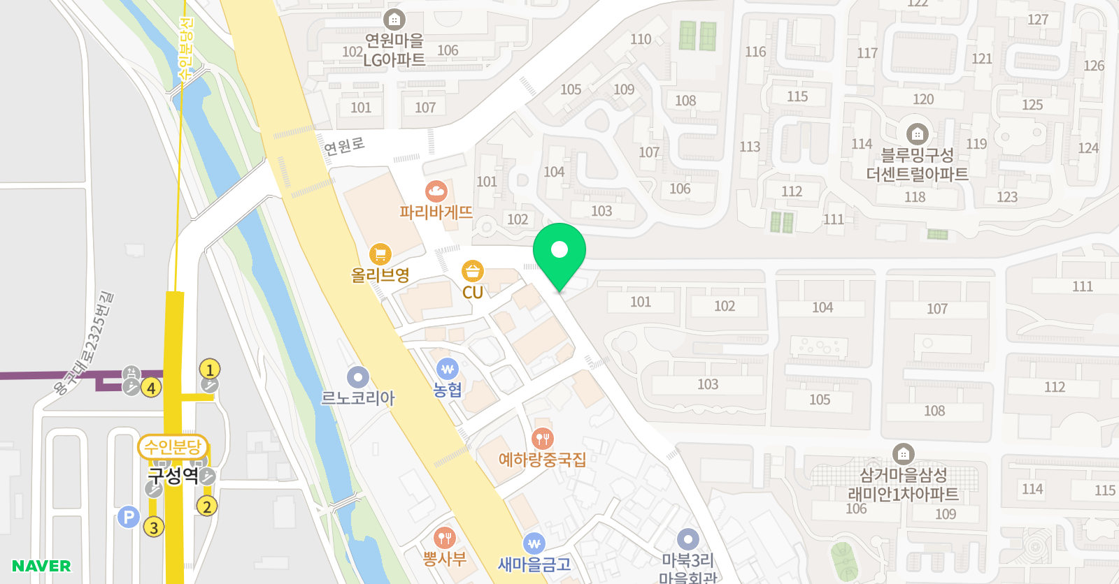 클래스케이 용인마북캠퍼스 위치