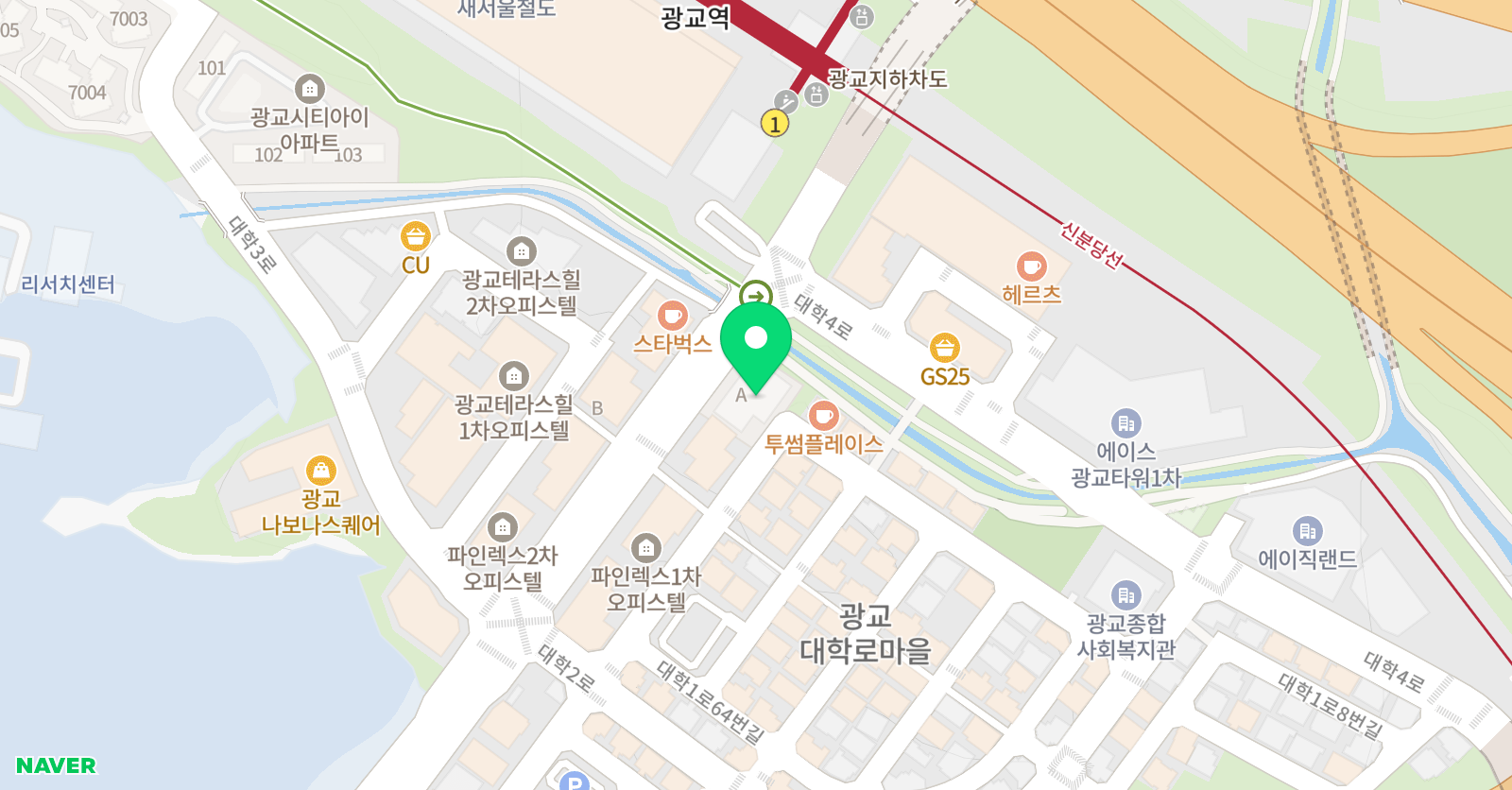 하루보컬 스튜디오. 음악 교습소 위치