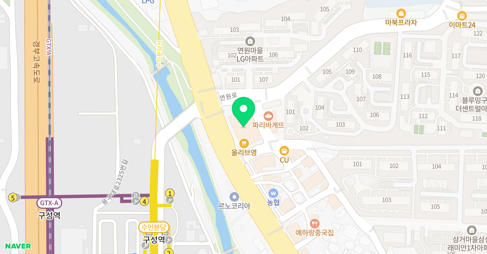 권지단구성 국어독서전문학원 위치