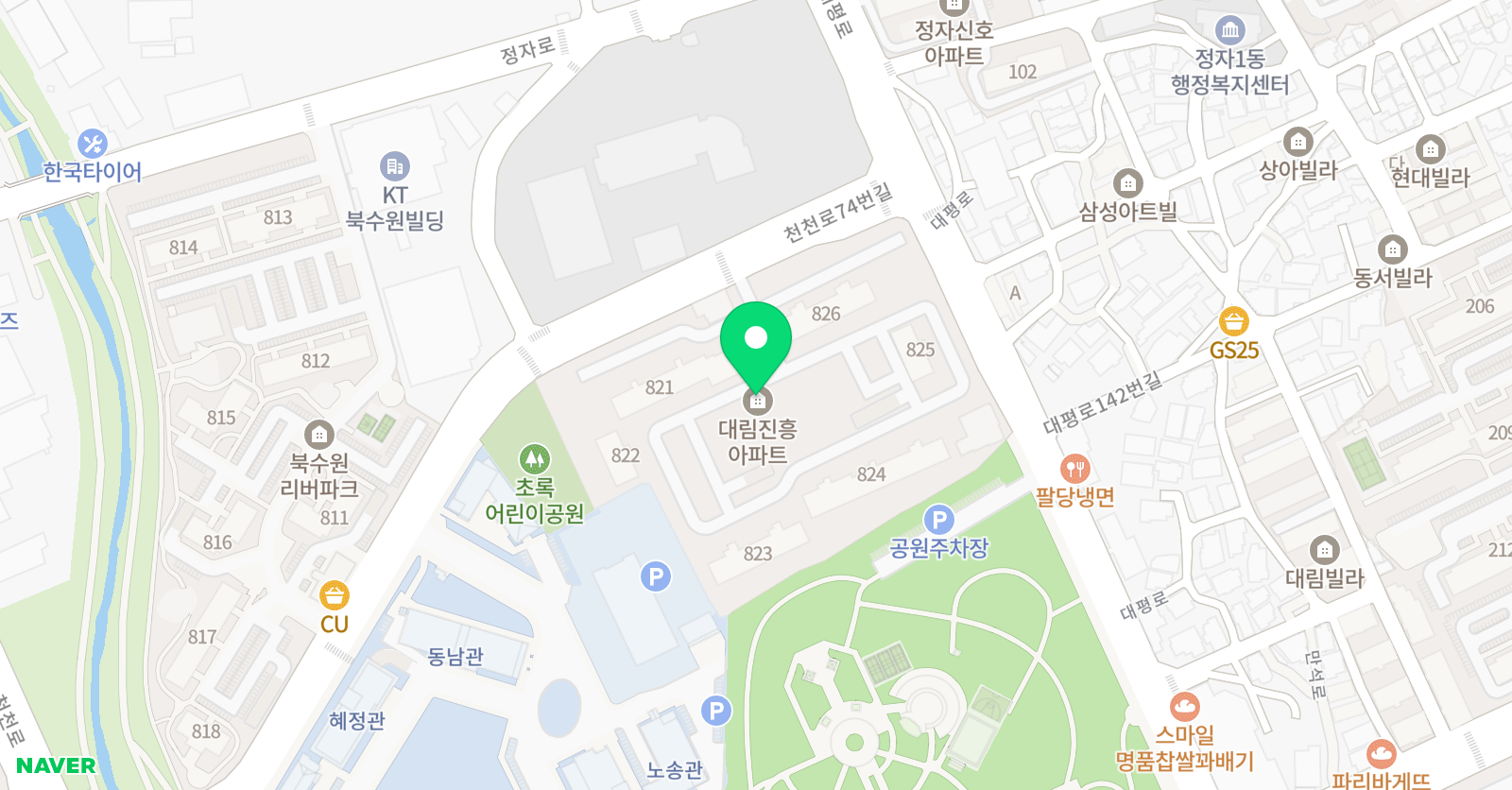 책통클럽 수원대평점 위치