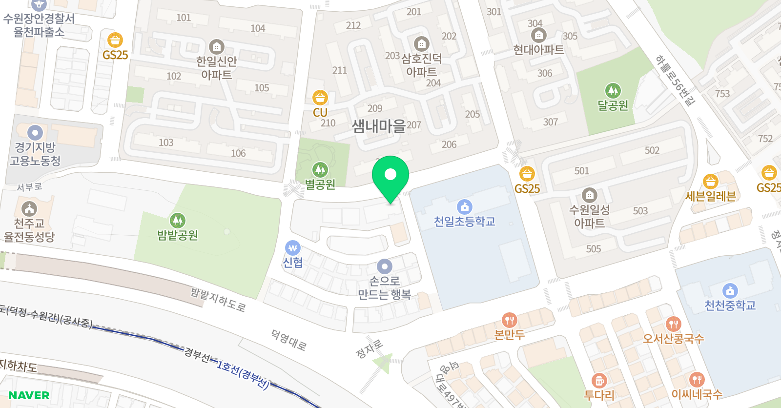 꿈꾸는 미술교습소 위치