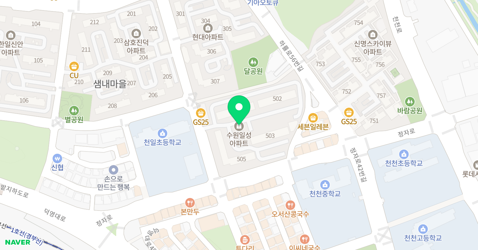 윤 피아노 음악교습소 위치