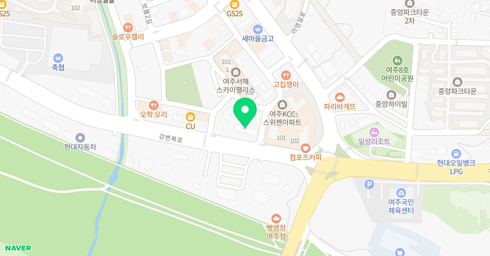 그림 발레학원 위치