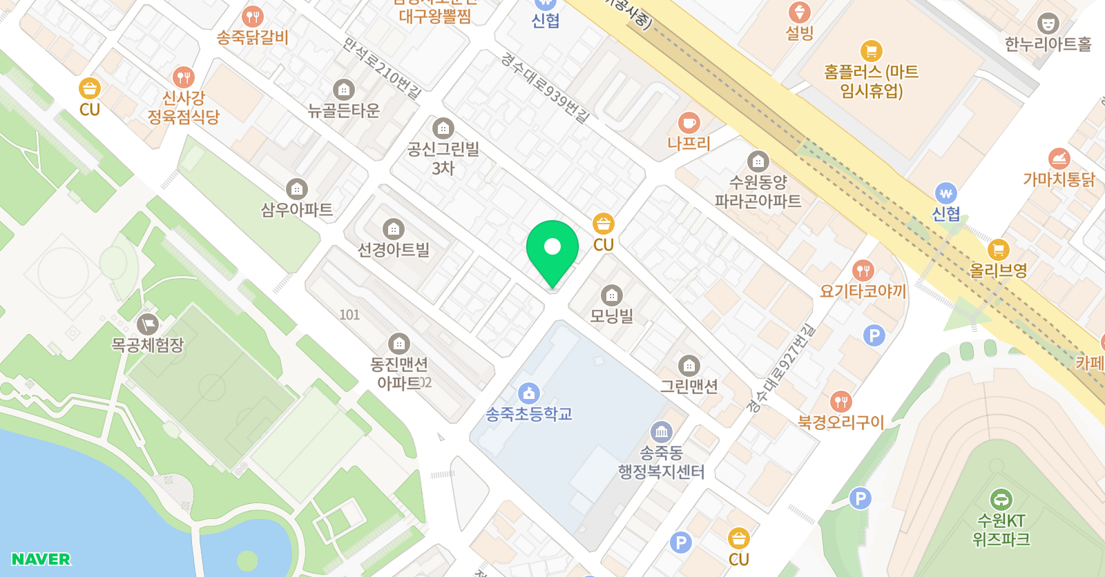 오즈의미술관 미술교습소 위치