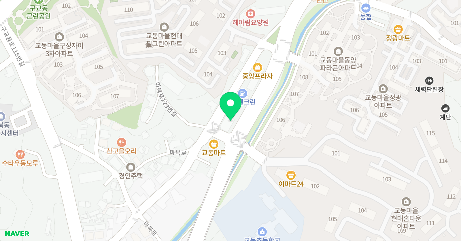 비바체 음악학원 위치