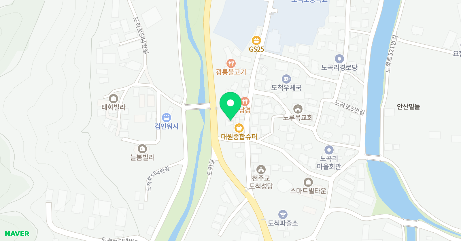 벧엘 보습학원 위치