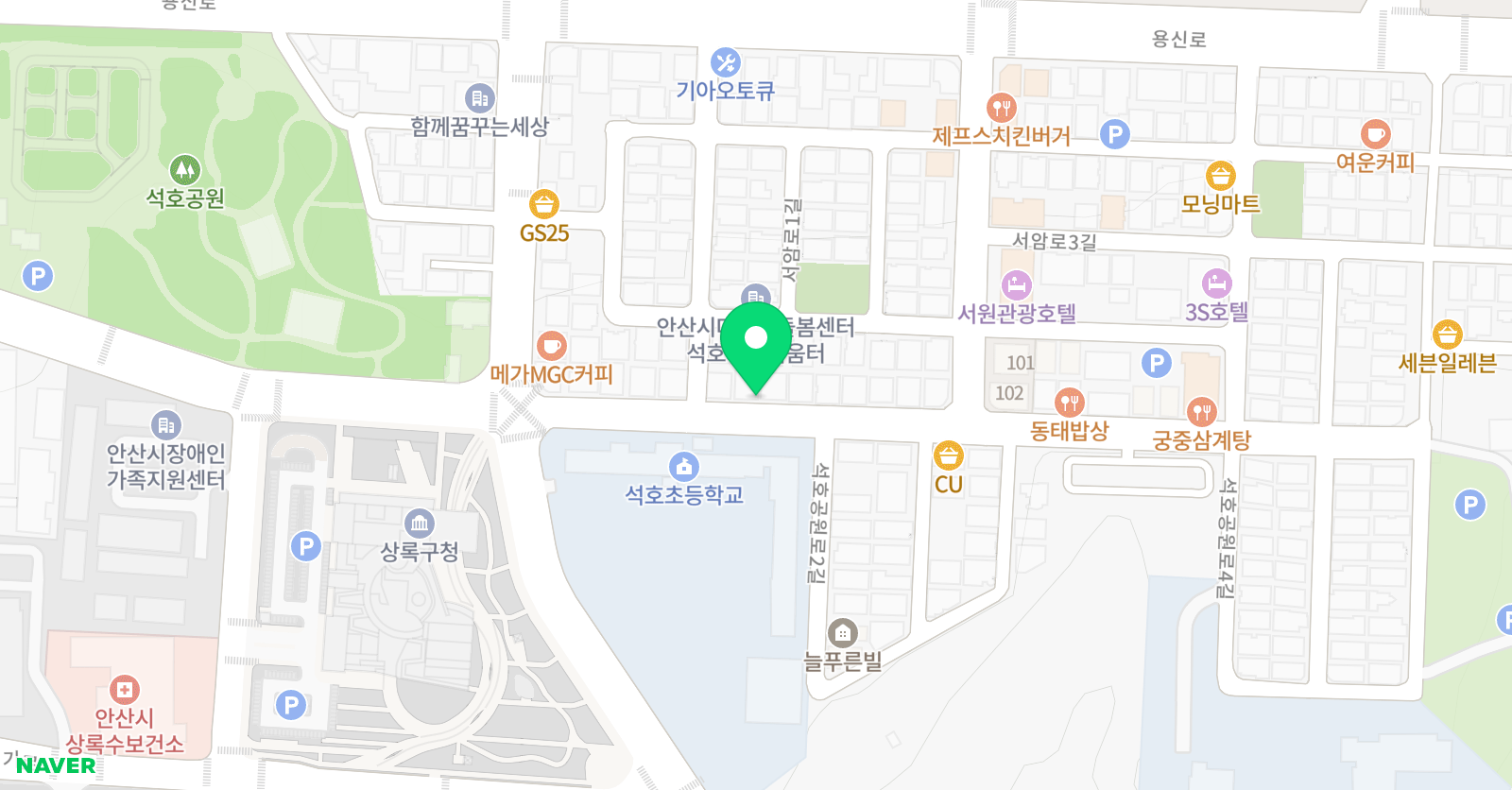 레이첼 피아노 위치