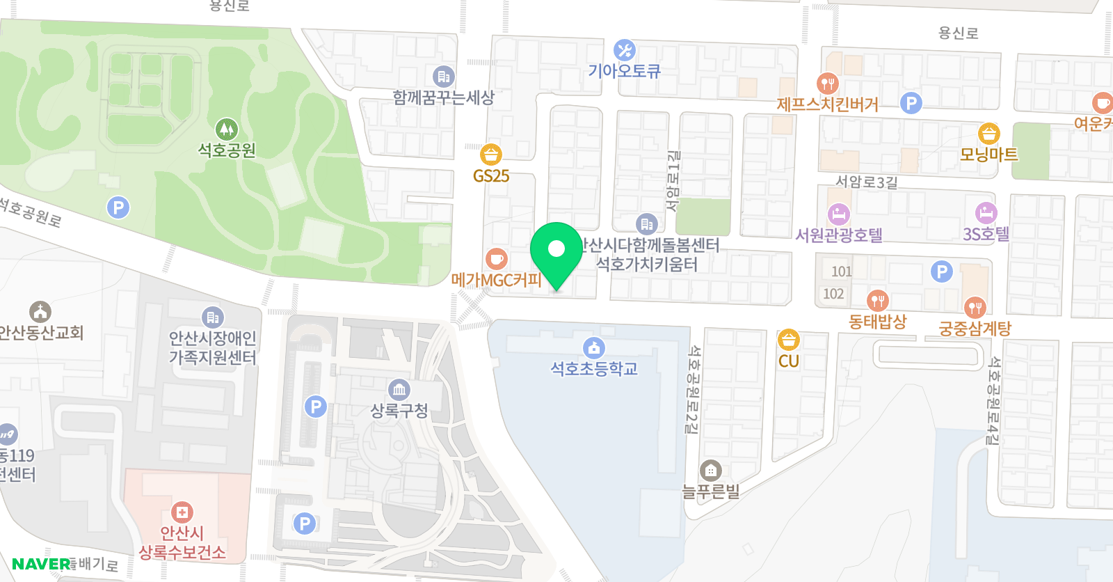 키움M 학원 위치